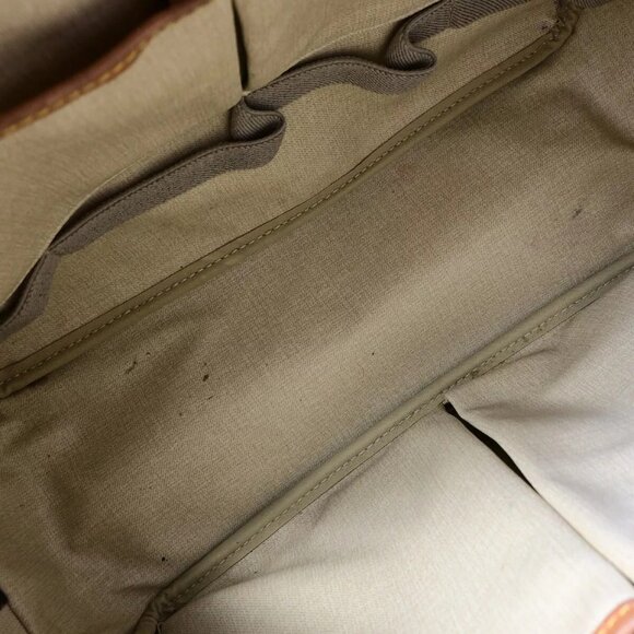 LOUIS VUITTON LV Logo Deauville Hand Bag Monogram Leather Brown - Picture 8 of 16